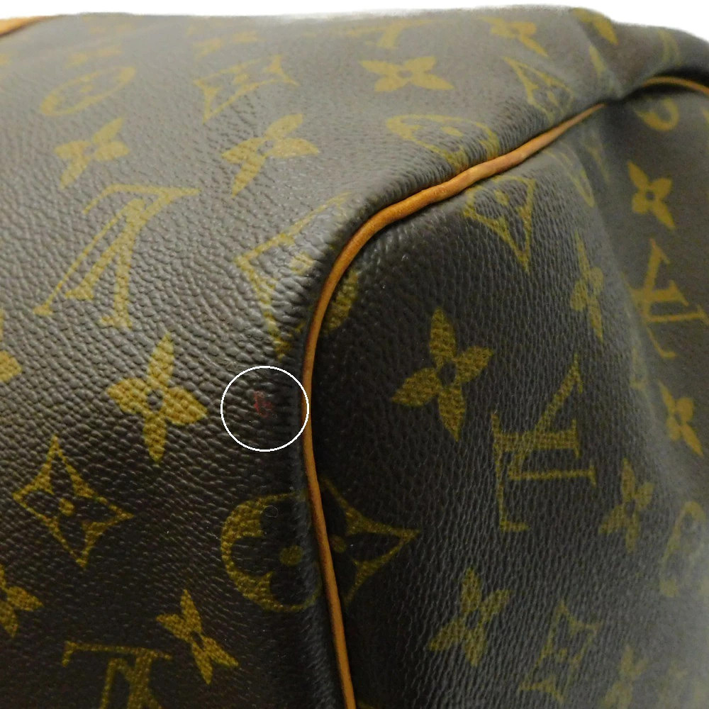 Louis Vuitton Bag Monogram Keepall Brown Travel Boston Brown - Picture 6 of 9